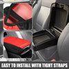 Toyota Corolla Cross 2022-2023 Black Red Cushion Armrest Cover