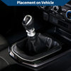 Ford Transit Mk7 Car Gear Shift Stick Gaiter Black Leather (2006-2013)