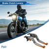Kawasaki ZX7R / ZX7RR Titanium Orange Adjustable Short/Long Brake Clutch Lever