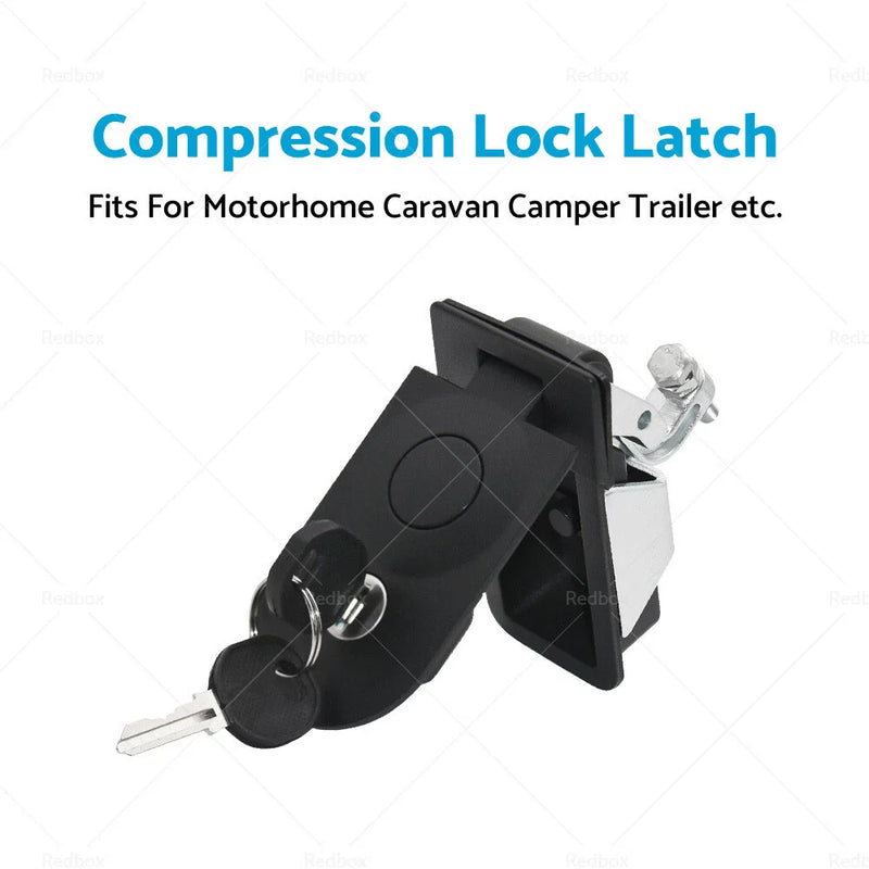 Caravan Camper Tradesman Trailer Tool Box Compression Lock Latch