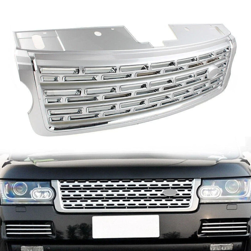 Land Rover Range Rover Silver Front Bumper Upper Grille (2013-2017)