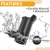 Ford F-150 Windshield Washer Pump w/ Grommet (2004-2023)