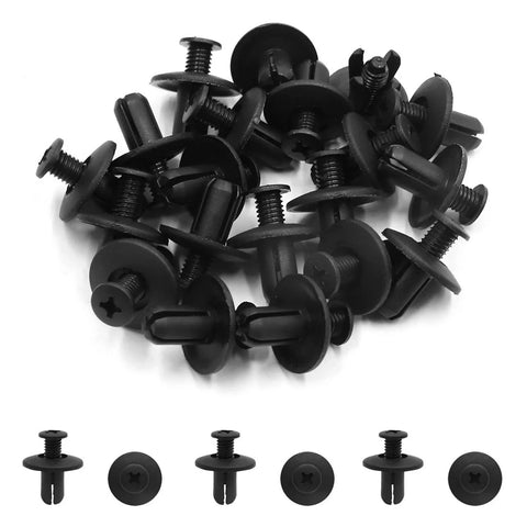 Chevrolet 8mm Plastic Rivets Clips Fasteners