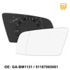 BMW 550i 525i 528i 650i 535xi LH Heated Mirror Glass with Backing
