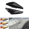 BMW X3 X5 X6 Smoked LED Fender Side Marker Lights (2004-2010)