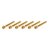 Motorcycle Bike 6 x M8x55mm Titanium Torx Head Flange Screws