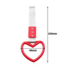 Train Bus Drift Charm Tools Red Heart JDM Tsurikawa Ring Handle Strap