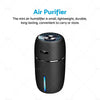 USB Car Air Purifier Diffuser Humidifier with LED Night Light