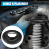 Jeep (52000229) Black 2 x Front Upper Coil Spring Insulators