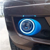 Car 80mm COB LED Angel Eyes Halo Fog Lamps (12-24V)