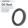 Oil Seal Rotary Shaft Seal Nitrile Rubber 82x105x13mm Black 5 Pcs