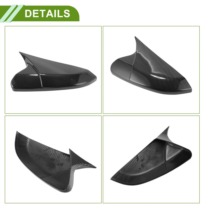 Honda Civic Left Right Side Mirror Cover Caps (2016-2021)