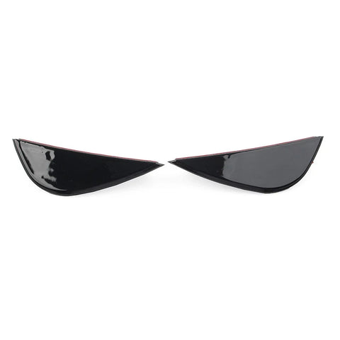 VW Golf 6 MK6 GTD Front Bumper Lip Splitter Spoiler Side Canards (2008-2013)