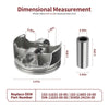 Yamaha Raptor 700R Top End Rebuild 102mm STD Forged Piston (2006–2014)