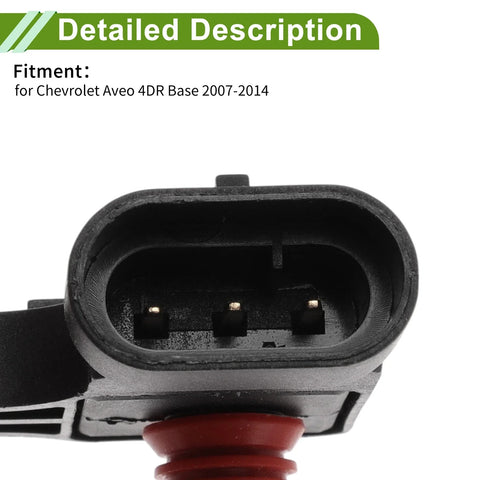 Chevrolet Aveo 4DR Base Manifold Absolute Pressure MAP Sensor