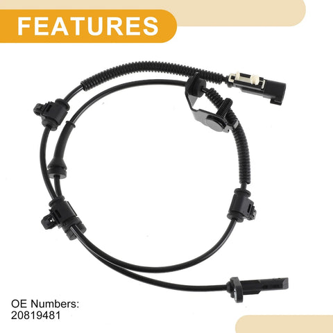Chevrolet Colorado RWD ABS Wheel Speed Sensor