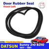 Door Rubber Weatherstrip Seal Front LH Fits Datsun Sunny B310 4D Sedan 77-81 D11