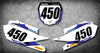 YZF 450 Custom Number Plates & STORM Style Graphics Stickers (2018-2019)
