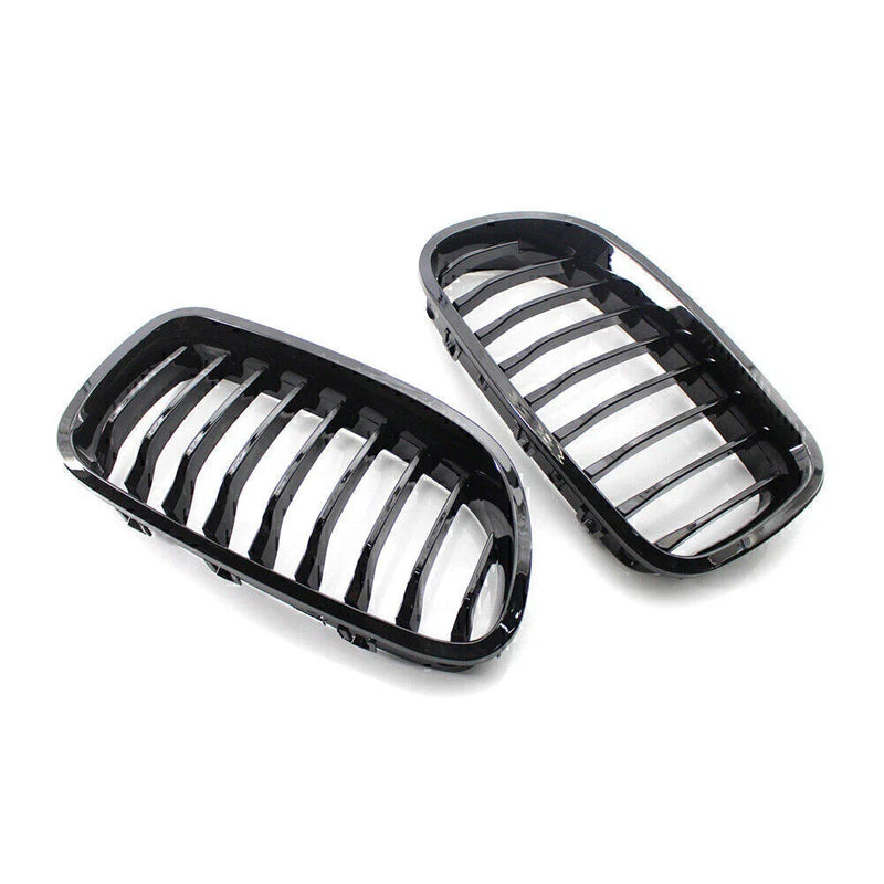 BMW F10 F11 M5 Gloss Black Front Kidney Grille (2010-2016)