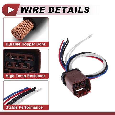 Dodge Ram 2500 (2003-2006) 2 x Bulb Pigtails Tail Light Socket Wiring