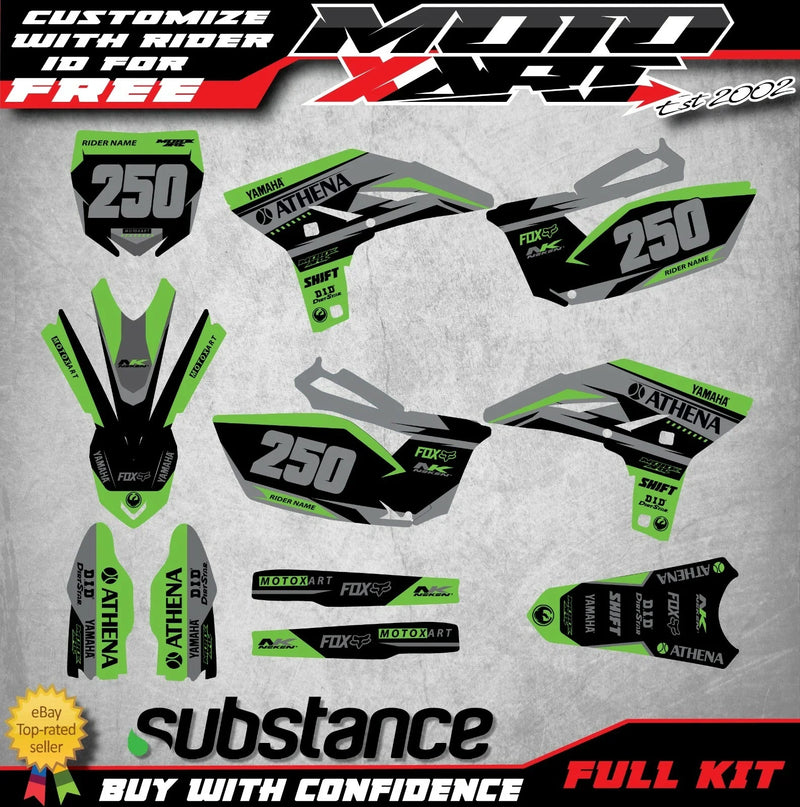 YZF 250 YZ 250F Yamaha Graphics Kit (2010-2013)