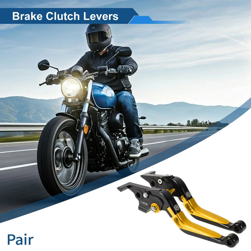 Yamaha TMAX560 Levers / 2 x Adjustable Short Long / Brake Clutch Levers (2019–2020)