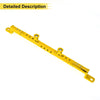 Motorcycle Balance Bar Handlebars 10mm/0.39 Dia Gold Tone