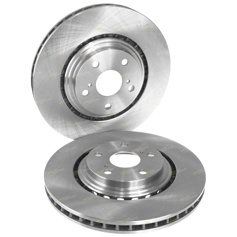 Toyota Kluger 2 x Front Disc Brake Rotors (2007–2020)