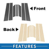 Ford Territory 8pcs Door Pillar Window Trim (2004-2016)