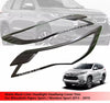 Mitsubishi Pajero Montero Sport Black Headlight Cover Trim (2015-2019)