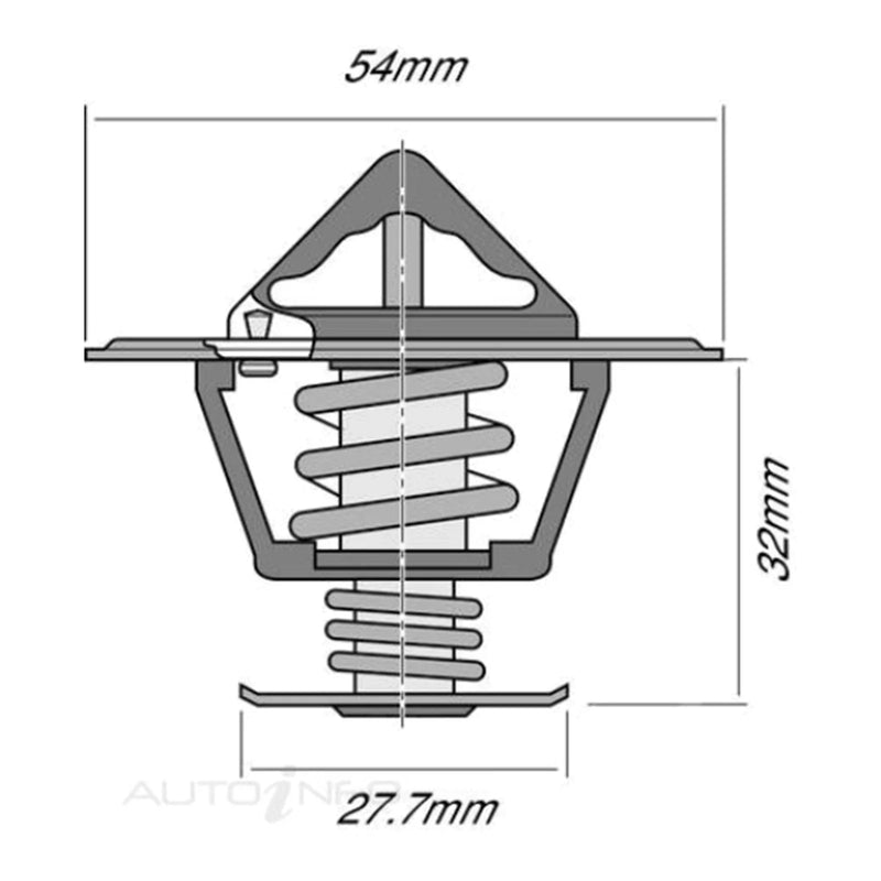 Nissan X-Trail T30 T31 T32 4cyl 2.5L QR25DE 2001~2019 Thermostat