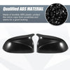 BMW X3 X4 X5 X6 Rearview Mirror Cover Cap  Black Carbon Fiber
