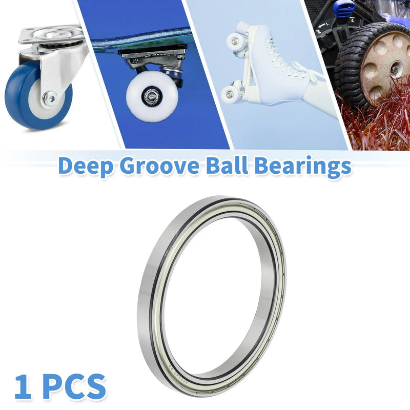 Scooter Skateboard Wheel Deep Groove Ball Bearings P6 100x125x13mm
