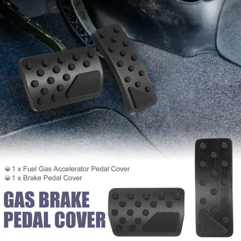 Jeep (2011-2021) Black Brake Pedal Pad & Gas Pedal Cover