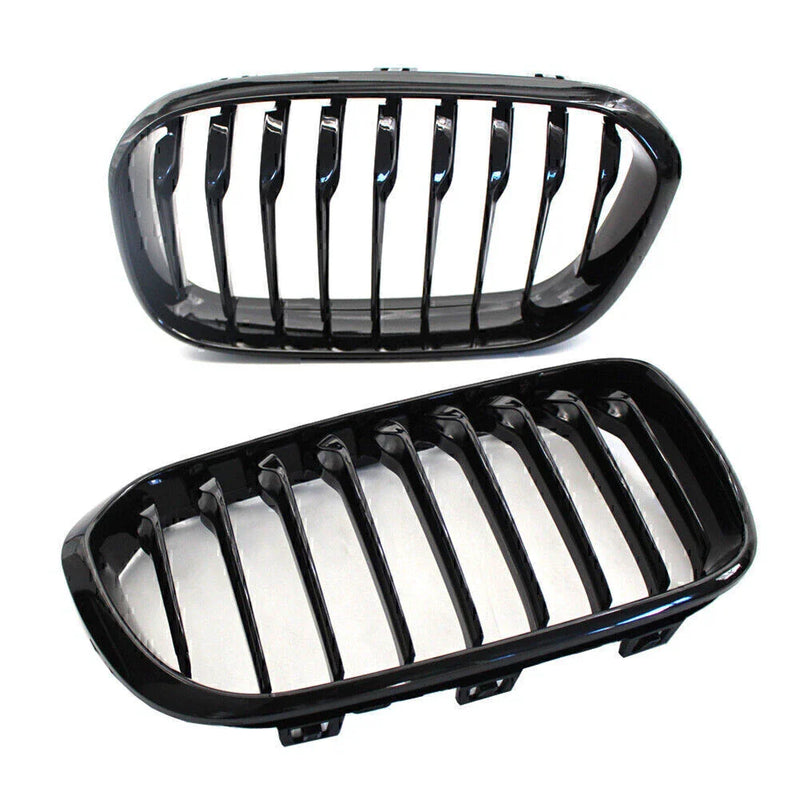 BMW 1 Series F20 F21 Front Sport Upper Kidney Grilles (2015-2019)