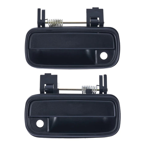 Toyota Hilux 2 x Front Left & Right Door Handles Outer Black (1997-2005)
