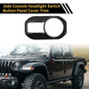 Jeep Gladiator JT (2020-2024) Black 1 x Pc Headlight Button Panel Cover