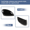 Ford Fiesta MK7 Gloss Black Left Right Mirror Cover Cap (2008-2017)