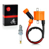 Arctic Cat A FIS 500 ATV Ignition Coil Spark Plug with Cap (1999-2009)