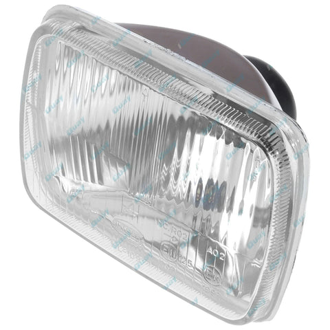 7" x 5" Rectangular Semi Sealed Beam Glass Headlight Pair