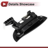 Hyundai Atos Front Left Black ABS Exterior Door Handle (2000-2003)
