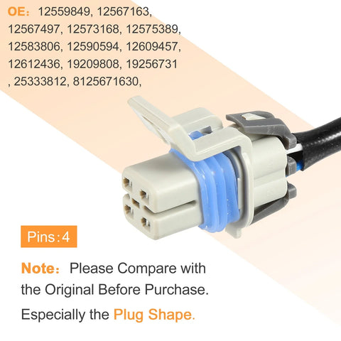 Chevrolet Silverado 3500 1 x Downstream Oxygen Sensor (2002 - 2006)