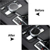 Audi A4 B9 Carbon Fiber Central Control Switch Cover (2017-2019)