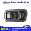 Interior Door Handle Gray Left Fits Nissan Frontier Navara D22 UTE 1998-05 D06