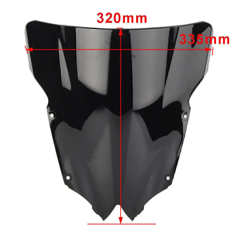 Yamaha YZF R6 600 Clear Double Bubble Windscreen (2008-2016)