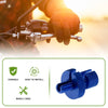 Bike 4 x M8 Aluminum Clutch Cable Adjuster Screw Blue Green