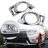 Toyota Highlander Chrome Front Fog Light Lamp Cover Trim (2014-2016)