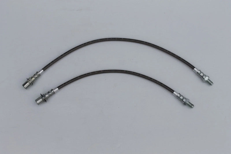 Toyota Land Cruiser (75) Non-ABS, 4" Lift Braided Brake Hose Set (2)