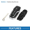 Ford Mondeo 3 x Keyless Entry Remote Fob Shell Case (2014-2018)