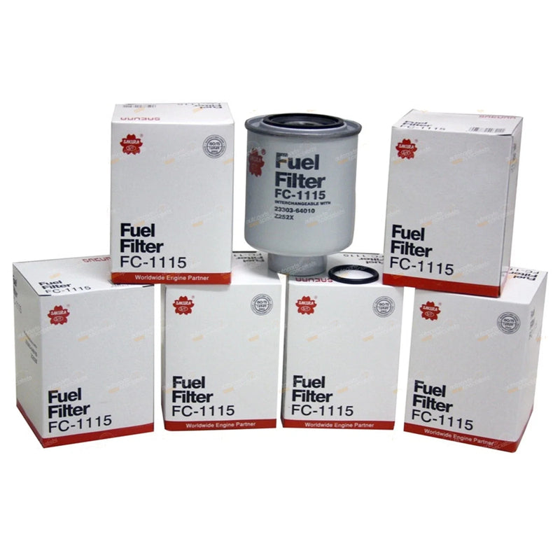 Toyota Landcruiser 4.2L 1HZ Diesel 6 Pack Fuel Filter